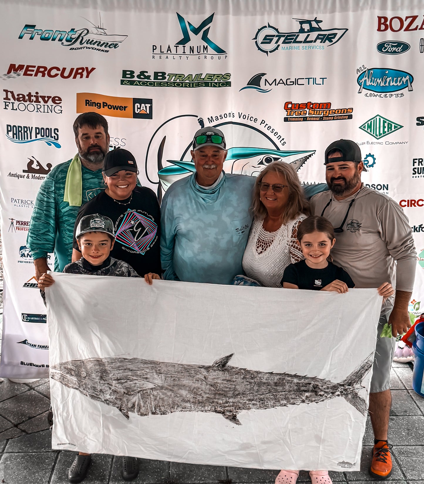 Fishin' Prints Pelagic Pack DIY Gyotaku fish printing kit - two 60X36 inch sheets of cloth to print your catch! - Prints up to 15 catches or two full size prints- Gift for Fishermen - Gyotaku Fish Printing Supplies - Fish Printing